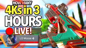 🔴 LIVE - How many 4Ks can I drop in 3 hours? (Solo No Fill Trios)