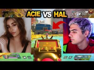 TSM Imperialhal vs Acie ( GIRLFRIEND ) in ranked... HAL Reacts On ACIE's react
