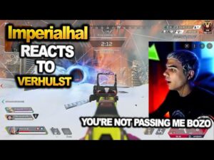 TSM Verhulst ( RANK11) trying to get ahead of TSM Imperialhal ( RANK 10 ) in ranked Apex Legends!