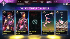 "VALENTINE" SALE Event Skins & Bundles - Apex Legends Season 16