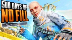 When You Play 500 Days Without Teammates In Apex…