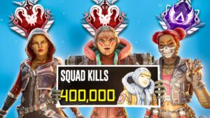 400,000 Kill Squad get the LONGEST WIN STREAK in Apex Legends