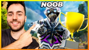 APEX LEGENDS: DEJO que mi compañero NOVATO GANE la PARTIDA | Makina