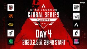 Apex Legends Global Series Year 3:Split1 Playoffs Day4