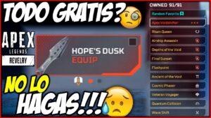 Este glitch te permite desbloquear TODO gratis... ¡No lo hagas! | Apex Legends REVELRY
