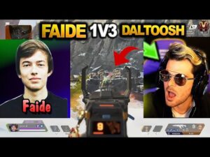 Faide wiped daltosh.. Daltoosh reacts to Faide 1V3 Insane clutch