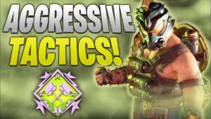 PLAYING CAUSTIC AGGRESSIVELY! | Apex Legends Season 16 Gameplay