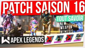 Patch Apex Saison 16 : TOUT SAVOIR ! Nerf Seer & R-301, Buff Wraith, Mode TDM, Nouvelles Classes...