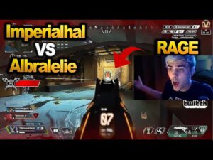 TSM Imperialhal Killed ALBRALELIE and Then Watched His Reaction! | Apex legends season 16!! CEO RAGE
