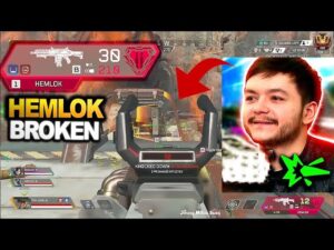 TSM Reps shows Why The *NEW* Care Package HEMLOK  is BROKEN in predator lobby ( apex legends )