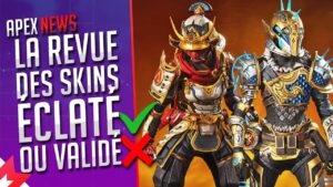 APEX la REVUE des SKINS de L’ÉVENT, je MASSACRE ❌ ou je VALIDE ✅ !