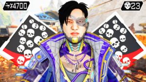 BRUTAL CRYPTO 23 KILLS & 4700 DMG WAS INSANE (Apex Legends Gameplay Season 16)