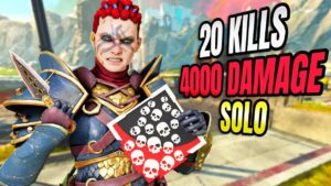 DROPPING 20 KILLS SOLO WITH NEW WRAITH HEIRLOOM (Apex Legends Gameplay)