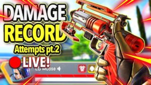 🔴 LIVE -  Breaking my DAMAGE Record no filling Trios! (Apex Legends Season 16)