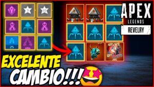 ¿Se arrepintieron de ultimo momento? ¡Las recompensas del evento mejoraron! | Apex Legends REVELRY