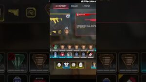 SkittleCakes With The LUCKIEST Kraber Shot Of The Day! - Apex Legends