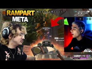 TSM Albralelie wiped out TSM Imperialhal team with RAMPART ULT in ALGS SCRIMS !! RAMPART META?!