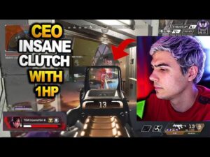 TSM ImperialHal Insane Clutch with 1 HP in Rank Lobbies - WRAITH META !! ( Apex Legends )