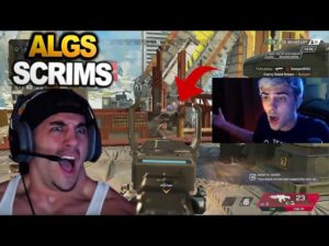 TSM Imperialhal is enraged and leaves the game wiyhout his team dies in ALGS SCRIMS!! NICKMERCS WINS