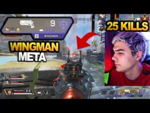TSM Imperialhal shows Why The WINGMAN & PROWLER is META in predator lobby ( apex legends )