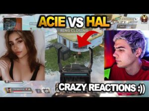 TSM Imperialhal vs Acie ( GIRLFRIEND ) in ranked... ACIE REACTS TO IMPERIALHAL!!