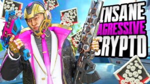 AGRESSIVE Crypto 30 KILLS and 6,100 Damage INSANE Apex Legends Gameplay Season 16