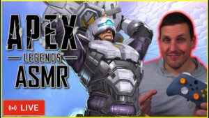 (ASMR Gaming) The Most RELAXING Apex Legends Gameplay LIVE! (Controller Sounds)