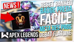 Apex News : Reset Ranked, Glitch Badge Preda (!), Ban Cronus, Remboursement Flatline...