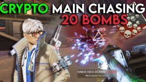 CRYPTO MAIN chasing the 20 bomb in Season 16 Apex Legends