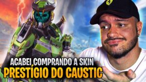 Comprando TODOS ITENS do evento, e infelizmente ganhando a SKIN PRESTÍGIO do CAUSTIC | APEX LEGENDS