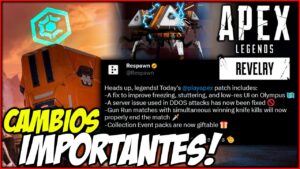 ¡Nueva actualización 16.1.2! Correcciones y otros ajustes IMPORTANTES | Apex Legends REVELRY