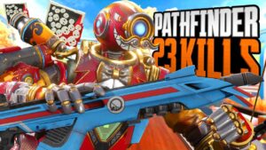 Pathfinder 23 KILLS and 5300 Damage Apex Legends Gameplay Season 16