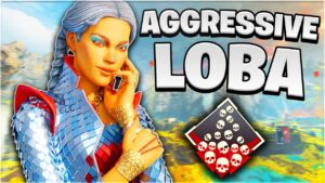 SOLO AGGRESSIVE LOBA DROPS 22 KILLS!