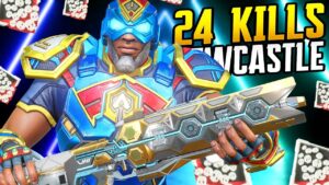 SUPER NEWCASTLE 24 KILLS WAS AMAZING (Apex Legends Gameplay)