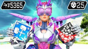 SUPER VALKYRIE 25 KILLS & 5365 DAMAGE WAS AMAZING (Apex Legends Gameplay)