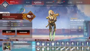 Veiled Collection Event Store Items - Apex Legends