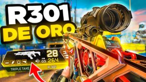 ESTA R-301 de ORO NO DEBERIA de ESTAR en APEX LEGENDS