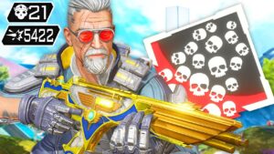 INSANE BALLISTIC 20 KILLS & 5422 DAMAGE WITH RANDOMS (Apex Legends Gameplay Season 17)