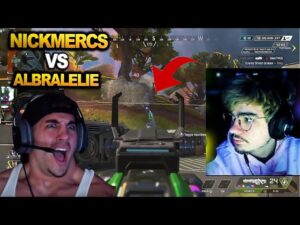 Nickmercs vs Albralelie in OVERSIGHT TOURNEY FIRST GAME!! THAT'S HOW NICKMERCS WIN!!