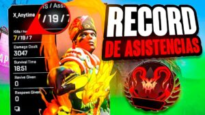 ROMPÍ EL RECORD de ASISTENCIAS en RANKEDS de APEX LEGENDS