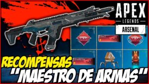 ¡Recompensas especiales por dominar todas las armas! "Maestro de armas"  | Apex Legends ARSENAL