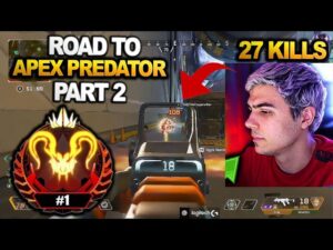 TSM ImperialHal tries to reach Apex Predator in Apex Legends Season 16!! 27KILLS!! PART 2