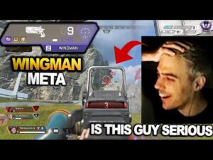 TSM Imperialhal trolling!!  HAL shows Why The Wingman is META in ranked ( apex legends )