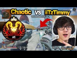 iiTzTimmy vs Chaoticmuch ( OLD RANK 1 ) in ranked!! Chaotic drove timmy team crazy!!
