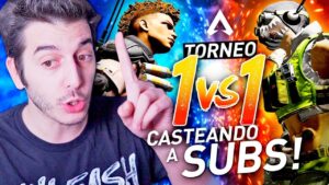 Casteando el *PRIMER TORNEO* 1vs1 de APEX LEGENDS de SUBS! 🔥