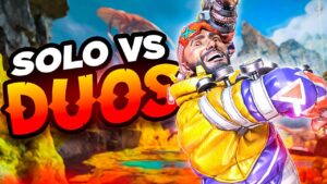 DOMINANDO en SOLO VS DUOS con MIRAGE en APEX LEGENDS
