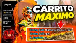 LA MAYOR CARRILEADA en RANKEDS SOLITARIO QUE VERAS en APEX LEGENDS