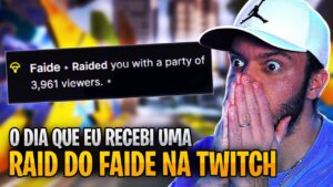 Minha Reação Quando o @Faide ME DEU UMA RAID com 4 MIL PESSOAS ASSISTINDO | APEX LEGENDS