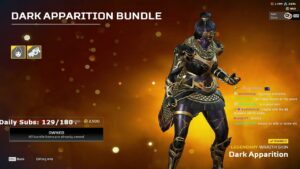 Movement Player Unlocks The Dark Apparition Wraith Skin...