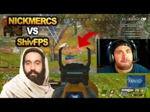 Nickmercs vs Shivfps!! nickmercs fought GOD SHIV for the first time in boomtv tournament!!